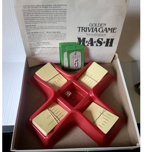 M*A*S*H TV Series‎ Trivia Card Game Original 1984 Edition Complete Vintage - Picture 2 of 5